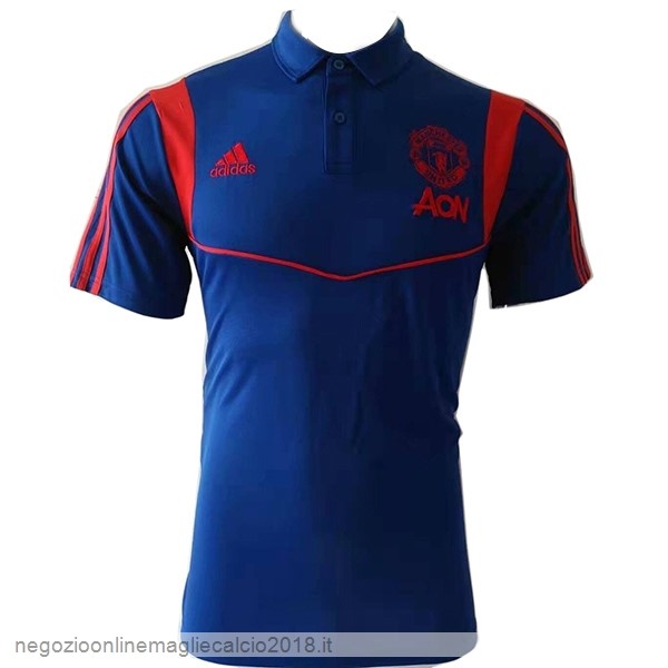 Online Polo Manchester United 2019/20 Blu Navy
