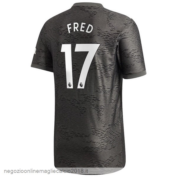 NO.17 Fred Away Online Maglia Manchester United 2020/21 Nero