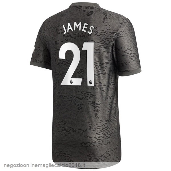 NO.21 James Away Online Maglia Manchester United 2020/21 Nero