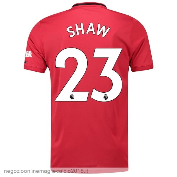 NO.23 Shaw Home Online Maglia Manchester United 2019/20 Rosso