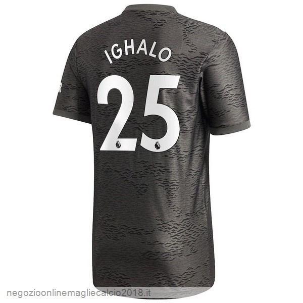 NO.25 Ighalo Away Online Maglia Manchester United 2020/21 Nero