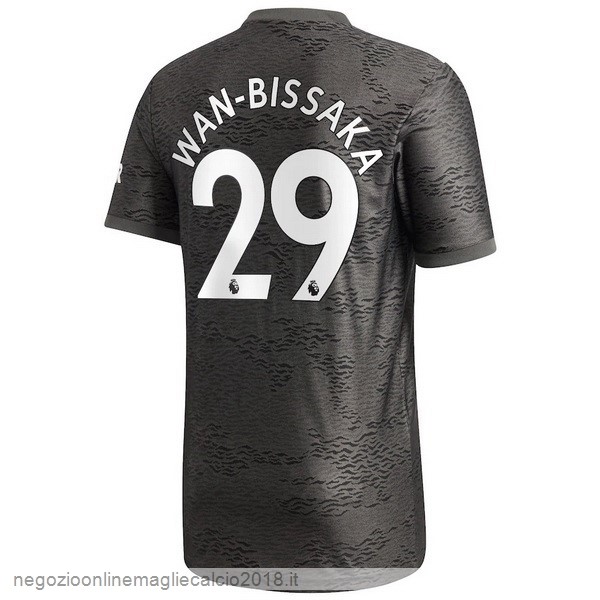 NO.29 Wan Bissaka Away Online Maglia Manchester United 2020/21 Nero