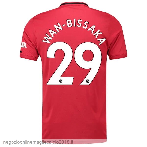 NO.29 Wan Bissaka Home Online Maglia Manchester United 2019/20 Rosso