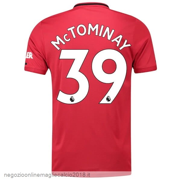 NO.39 McTominay Home Online Maglia Manchester United 2019/20 Rosso