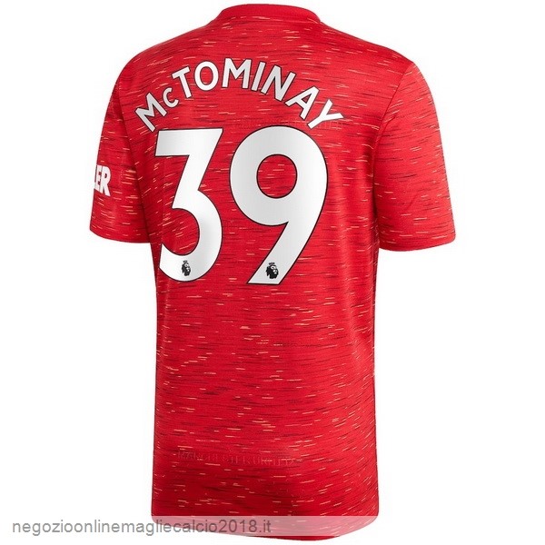 NO.39 McTominay Home Online Maglia Manchester United 2020/21 Rosso