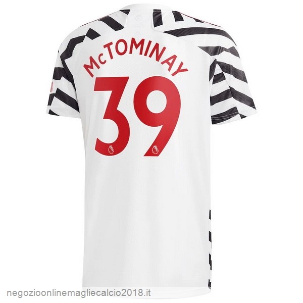 NO.39 McTominay Terza Online Maglia Manchester United 2020/21 Bianco