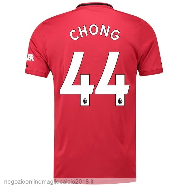 NO.44 Chong Home Online Maglia Manchester United 2019/20 Rosso