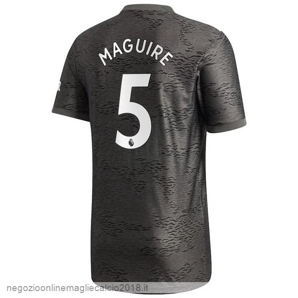 NO.5 Maguire Away Online Maglia Manchester United 2020/21 Nero
