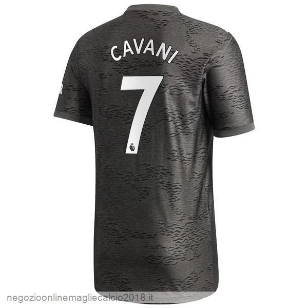 NO.7 Cavani Away Online Maglia Manchester United 2020/21 Nero