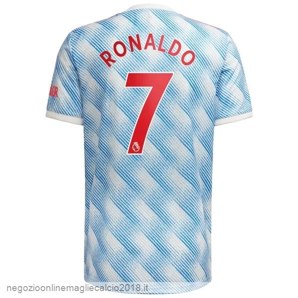 NO.7 Ronaldo Away Online Maglia Manchester United 2021/2022 Nero