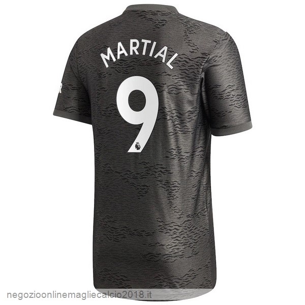 NO.9 Martial Away Online Maglia Manchester United 2020/21 Nero