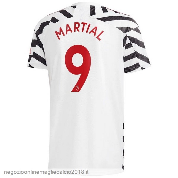 NO.9 Martial Terza Online Maglia Manchester United 2020/21 Bianco