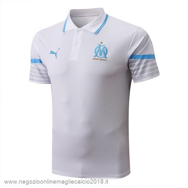 Polo Marseille 2022/23 Bianco Blu