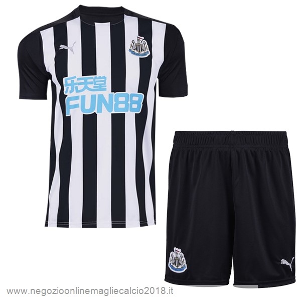 Home Online Conjunto De Bambino Newcastle United 2020/2021 Bianco Nero