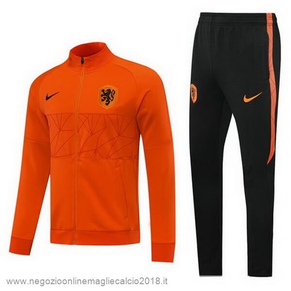 Online Tuta Calcio Paesi Bassi 2020 Arancione