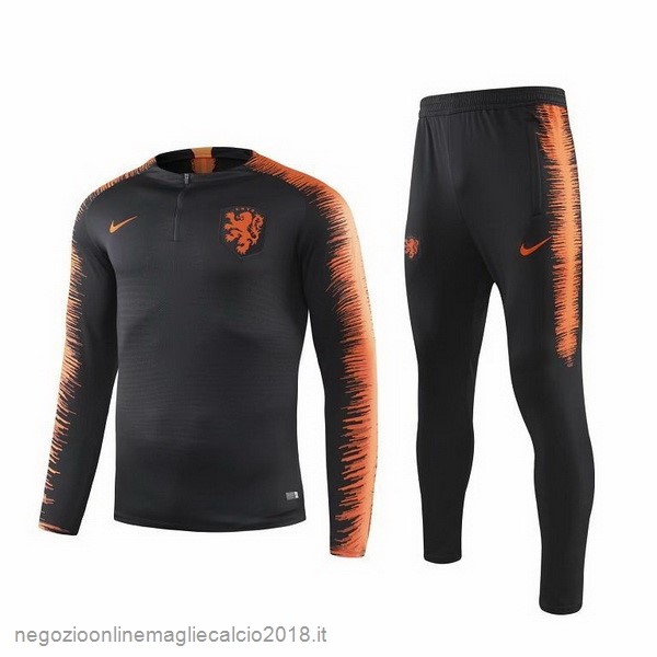 Online Tuta Calcio Paesi Bassi 2019 Nero