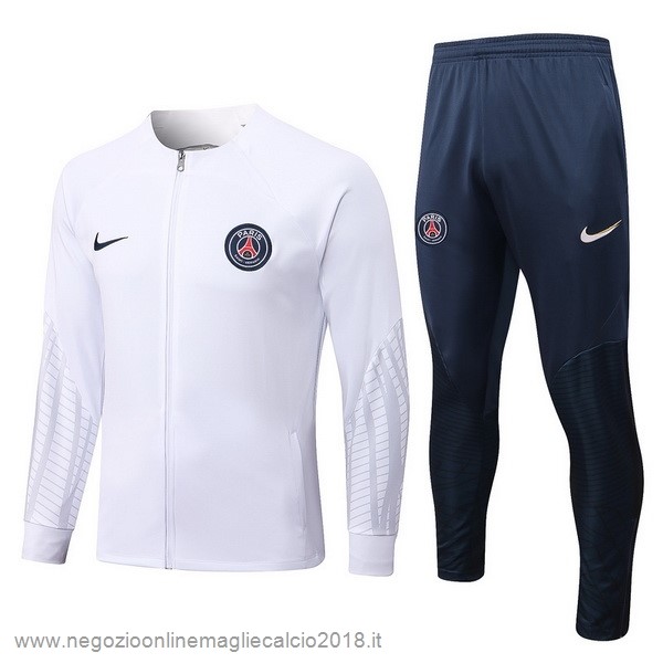 Giacca Bambino Paris Saint Germain 2022/23 Bianco Blu