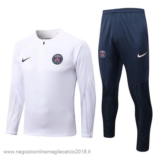 Giacca Bambino Paris Saint Germain 2022/23 Bianco I Blu
