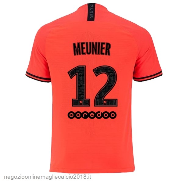 NO.12 Meunier Away Online Maglie Calcio Paris Saint Germain 2019/20 Oroange