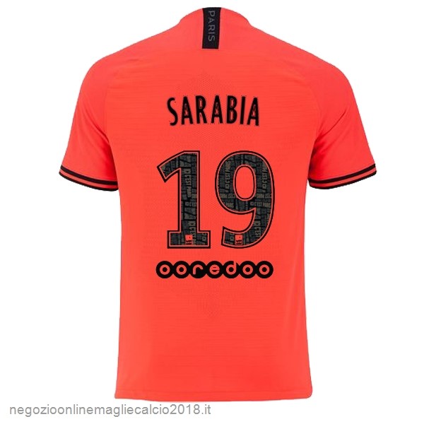 NO.19 Sarabia Away Online Maglie Calcio Paris Saint Germain 2019/20 Oroange