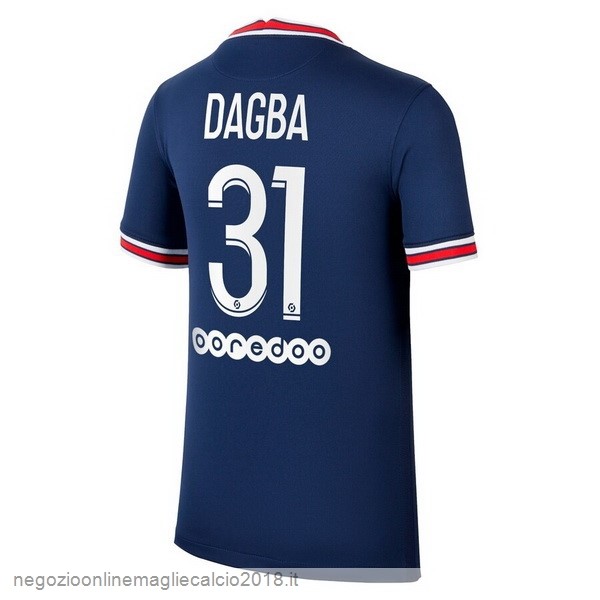 NO.31 Dagba Home Online Maglia Paris Saint Germain 2021/2022 Blu