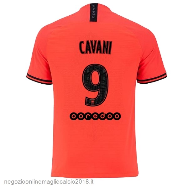 NO.9 Cavani Away Online Maglie Calcio Paris Saint Germain 2019/20 Oroange