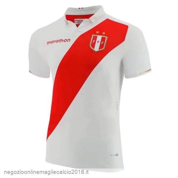 Home Online Maglie Calcio Perú 2019 Bianco