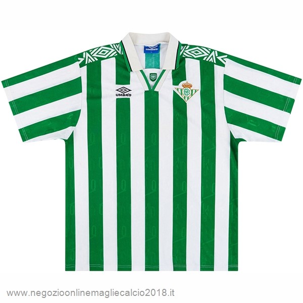 Home Online Maglia Real Betis Retro 1994 1995 Verde