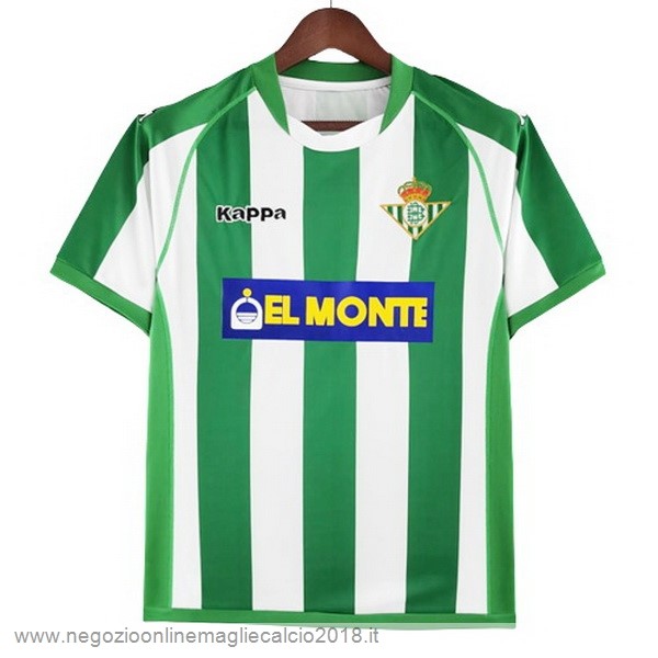 Home Online Maglia Real Betis Retro 2001 2002 Verde