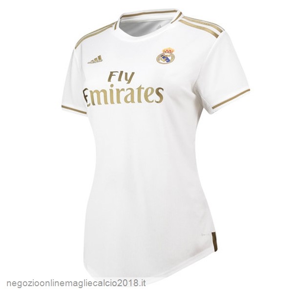 Home Online Maglie Calcio Donna Real Madrid 2019/20 Bianco