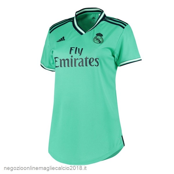 Terza Online Maglie Calcio Donna Real Madrid 2019/20 Verde