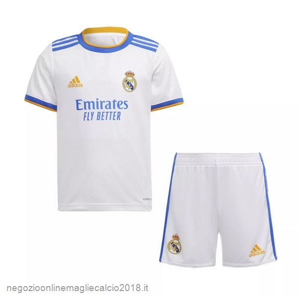 Home Online Conjunto De Bambino Real Madrid 2021/22 Bianco