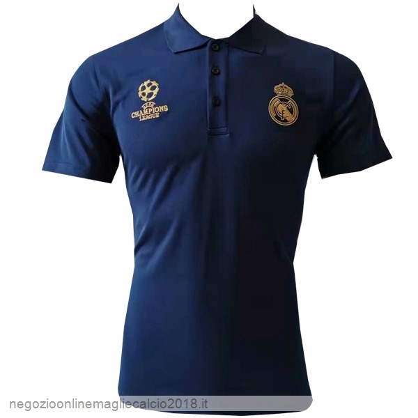 Online Polo Real Madrid 2019/20 Blu Giallo