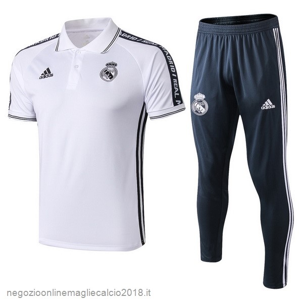 Online Set Completo Polo Real Madrid 2019/20 Bianco