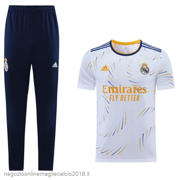Formazione Set Completo Real Madrid 2021/2022 Bianco Blu