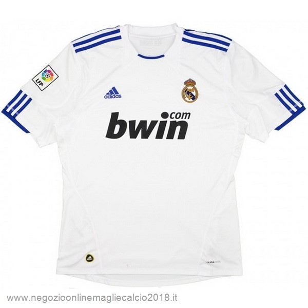 Home Online Maglia Real Madrid Rétro 2010 2011 Bianco