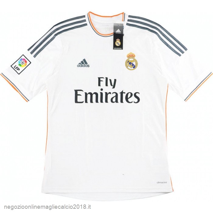 Home Online Maglie Calcio Real Madrid Retro 2013 2014 Bianco