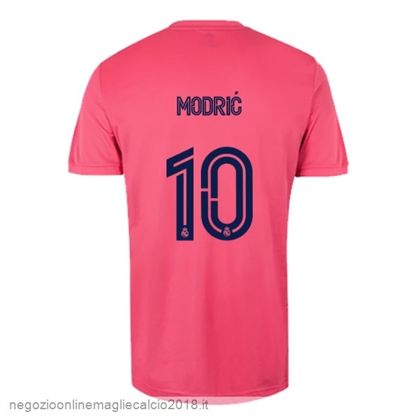 NO.10 Modric Away Online Maglia Real Madrid 2020/21 Rosa