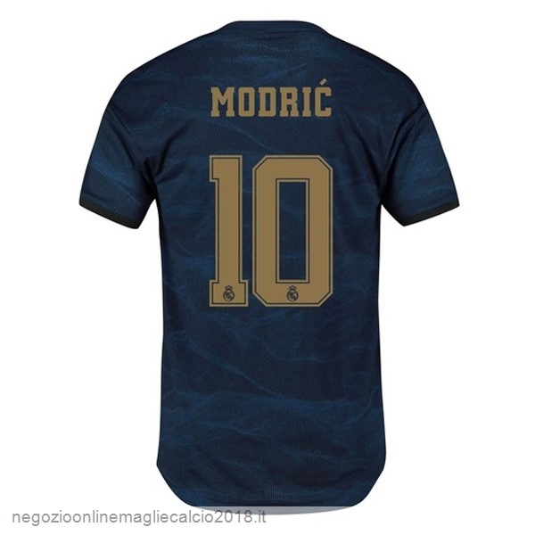 NO.10 Modric Away Online Maglie Calcio Real Madrid 2019/20 Blu