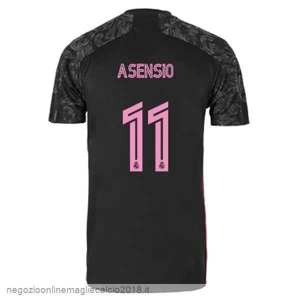 NO.11 Asensio Terza Online Maglia Real Madrid 2020/21 Nero