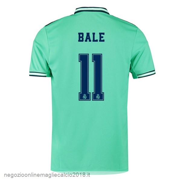 NO.11 Bale Terza Online Maglie Calcio Real Madrid 2019/20 Verde