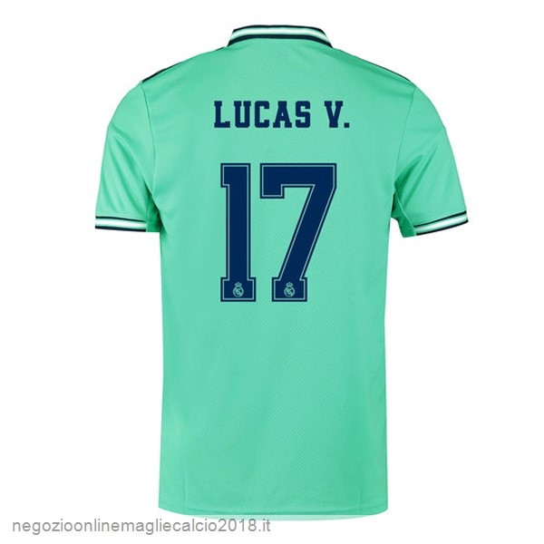 NO.17 Lucas V. Terza Online Maglie Calcio Real Madrid 2019/20 Verde