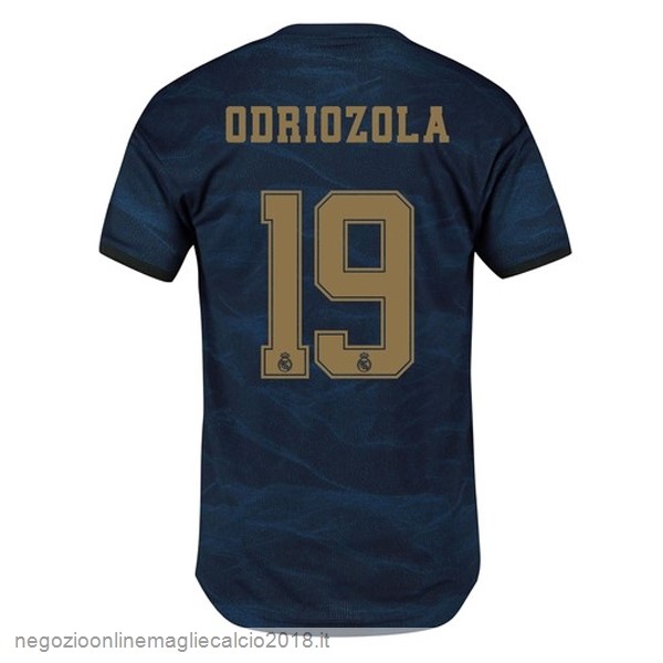 NO.19 Odriozola Away Online Maglie Calcio Real Madrid 2019/20 Blu