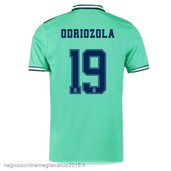 NO.19 Odriozola Terza Online Maglie Calcio Real Madrid 2019/20 Verde