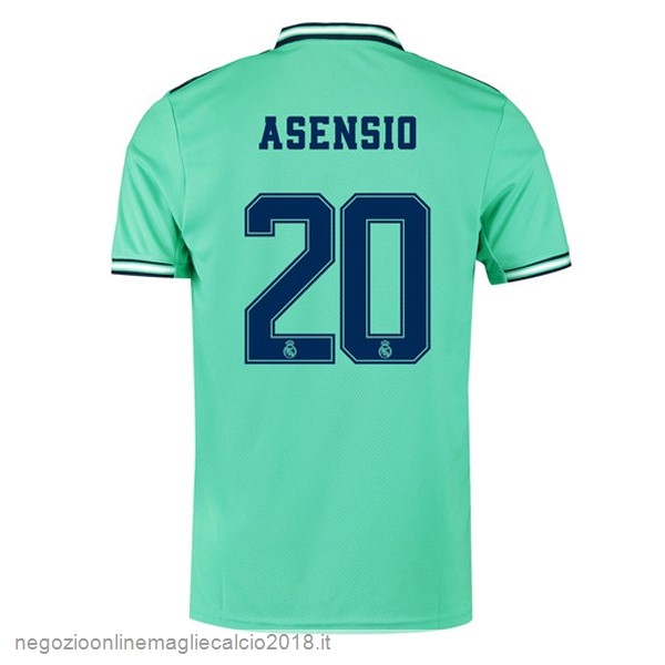 NO.20 Asensio Terza Online Maglie Calcio Real Madrid 2019/20 Verde