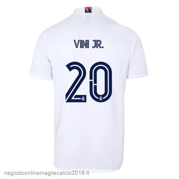 NO.20 Vini Jr. Home Online Maglia Real Madrid 2020/21 Bianco