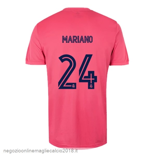 NO.24 Mariano Away Online Maglia Real Madrid 2020/21 Rosa