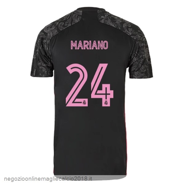 NO.24 Mariano Terza Online Maglia Real Madrid 2020/21 Nero
