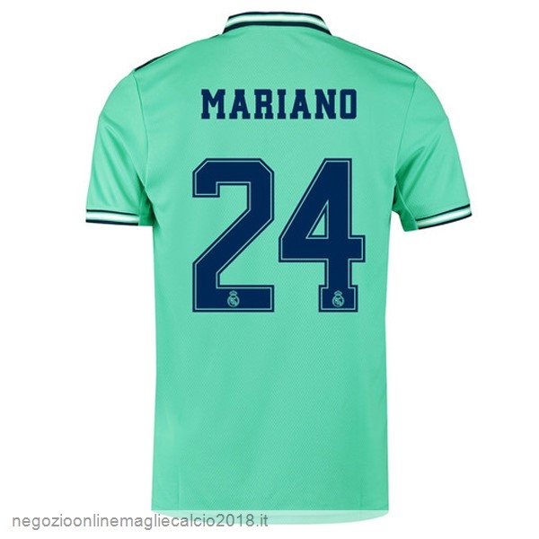 NO.24 Mariano Terza Online Maglie Calcio Real Madrid 2019/20 Verde