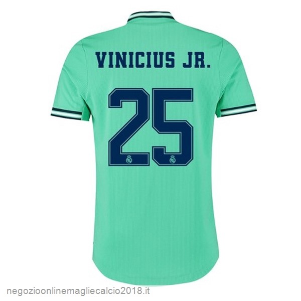 NO.25 Vinicius JR. Terza Online Maglie Calcio Real Madrid 2019/20 Verde